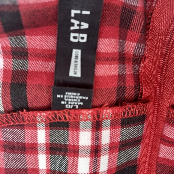Design Lab Lord & Taylor red plaid 90’s skirt - Picture 8 of 8